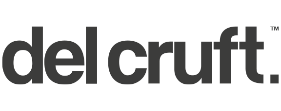 delcruft logo