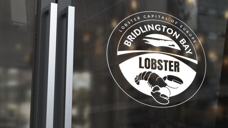 Bridlington bay Logo on Window