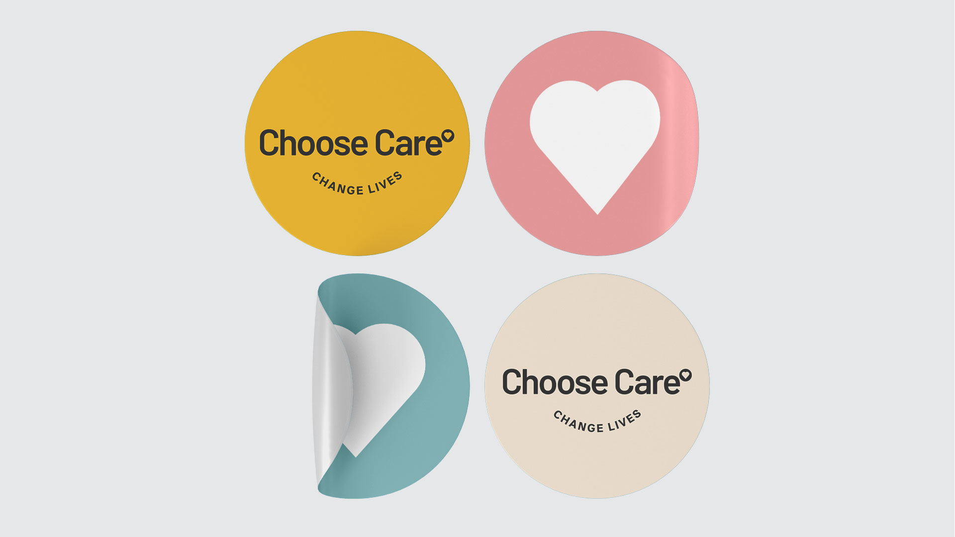 choose care stickers