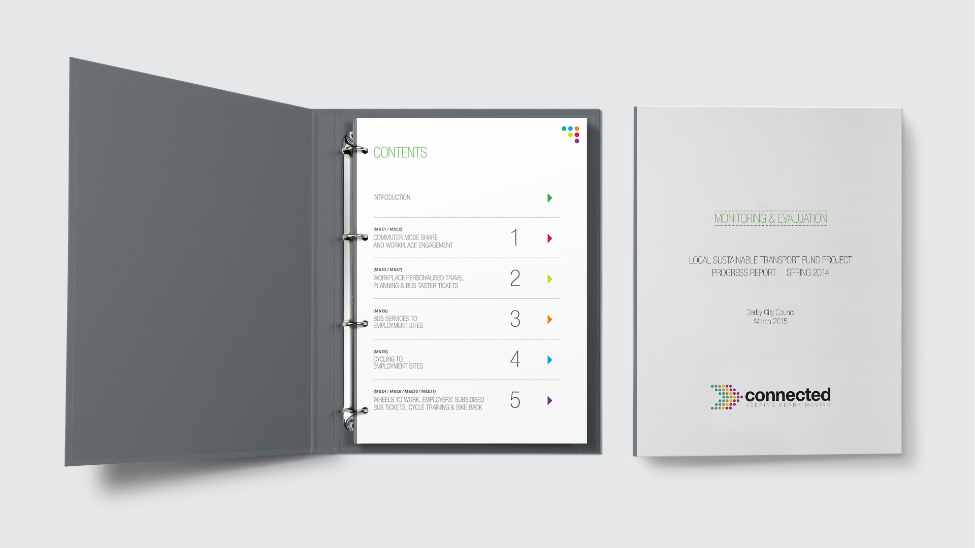 Connected report design