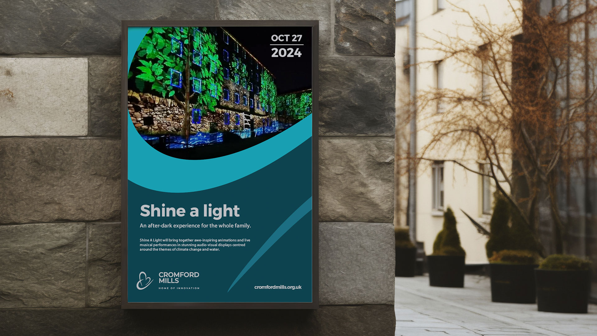 cromford mills poster