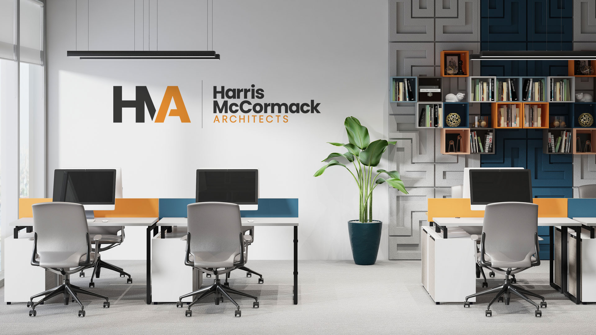 harris mccormack architects studio branding
