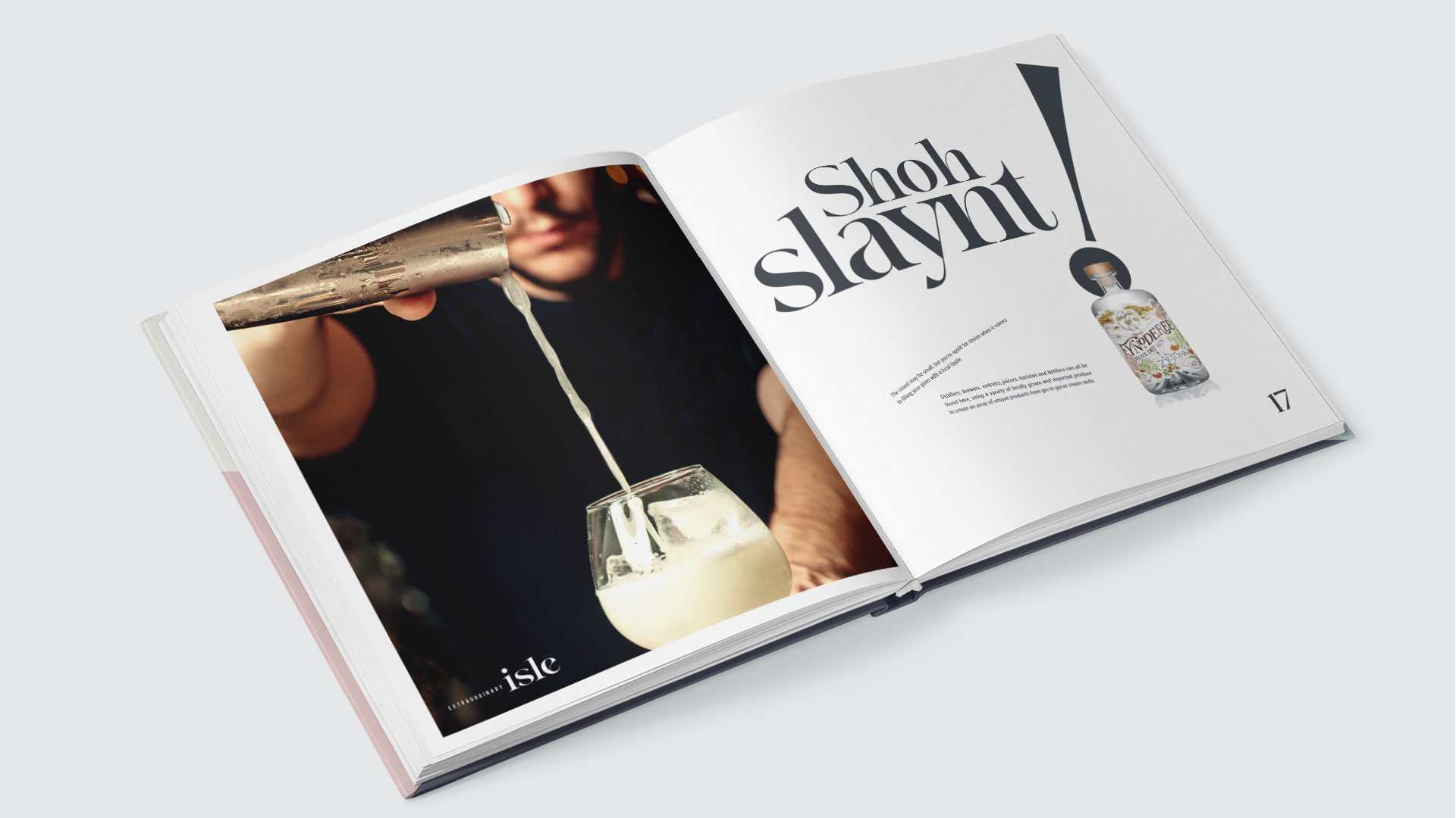 extraordinary isle editorial layout