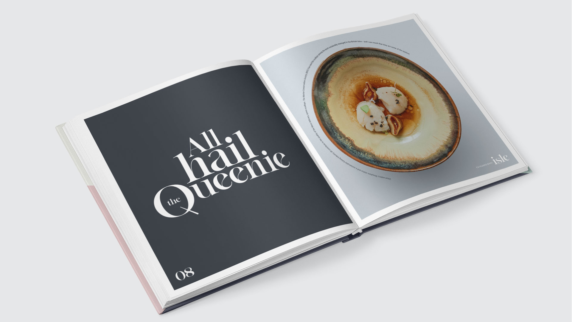 extraordinary isle editorial design