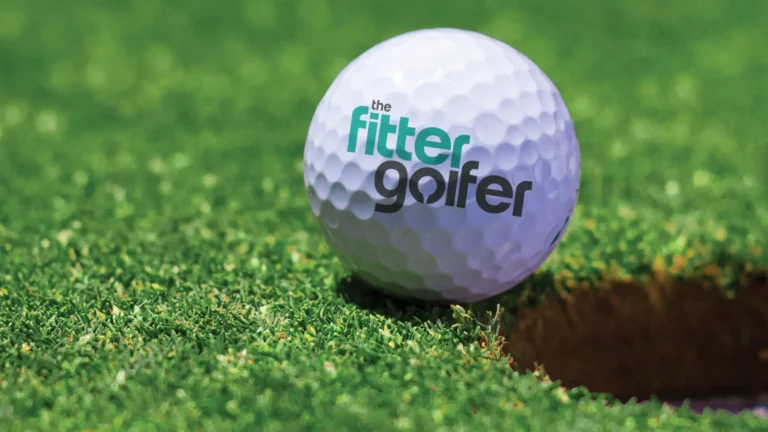 the fitter golfer branded golf ball