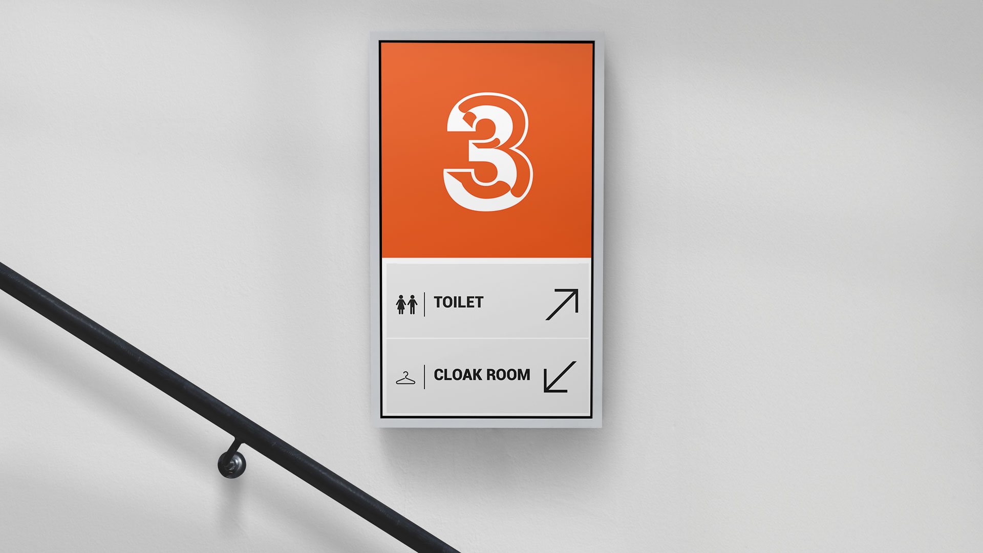 the old court floor sign