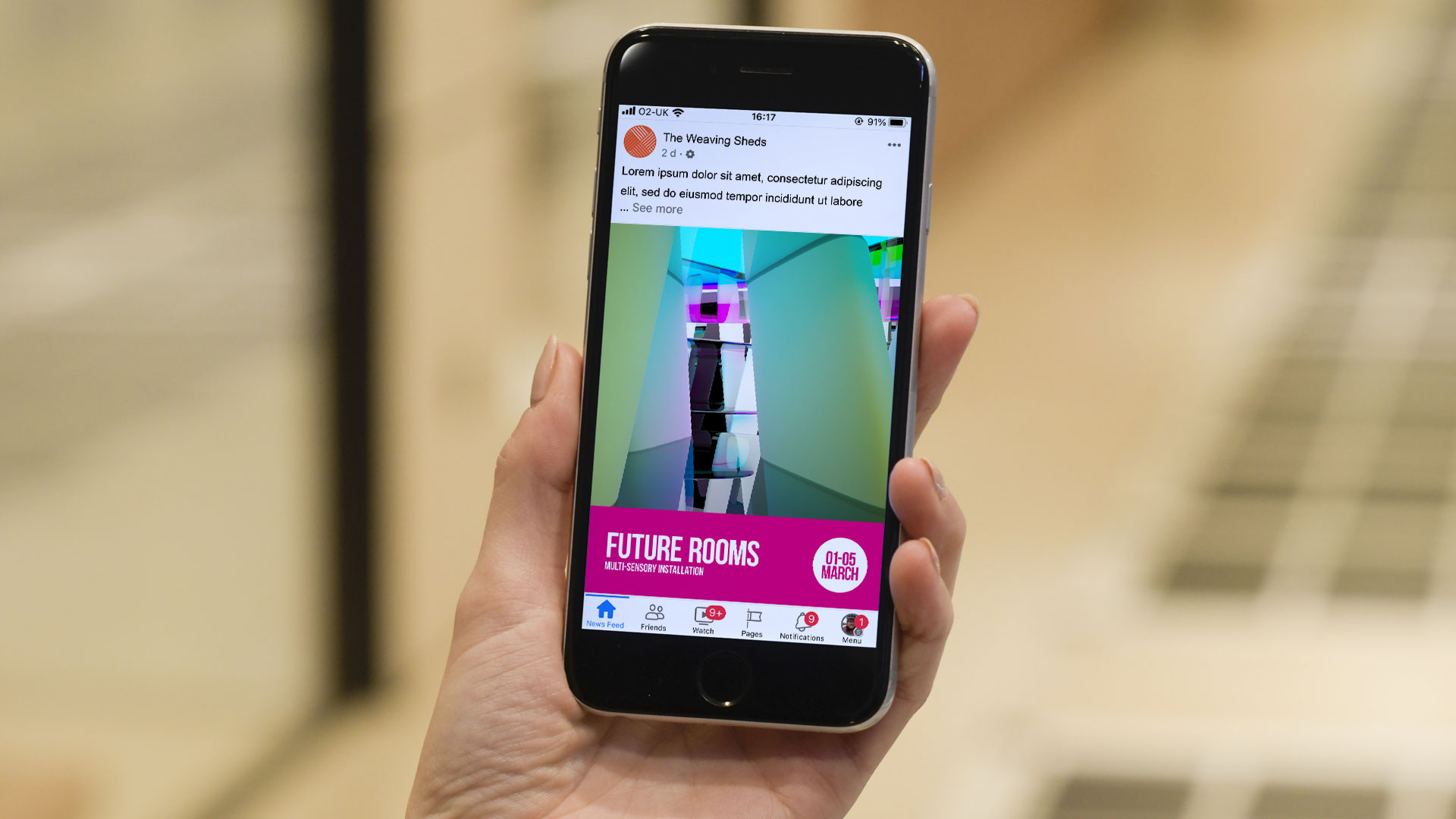 the weaving sheds social presence