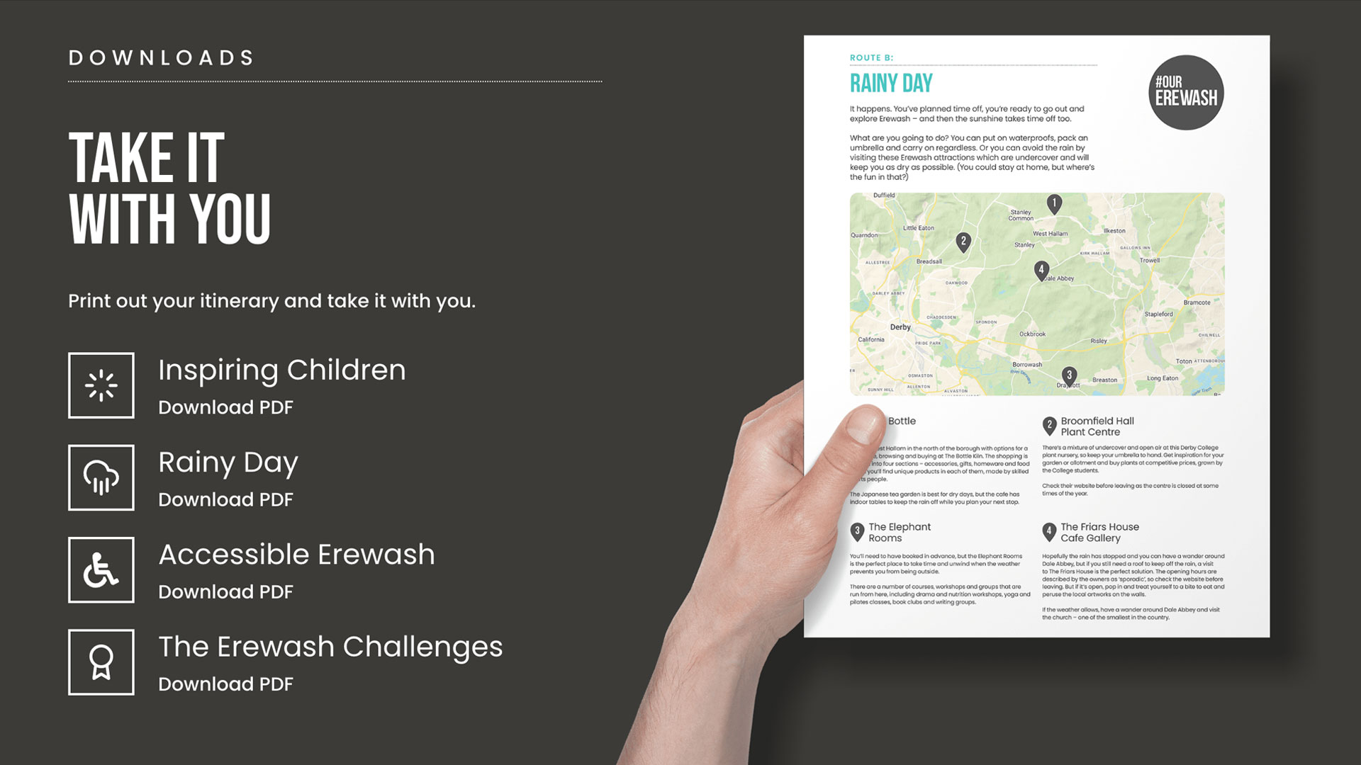 visit erewash itineraries