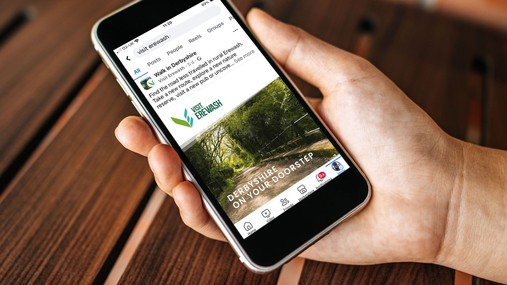 visit erewash post on walk in derbyshire