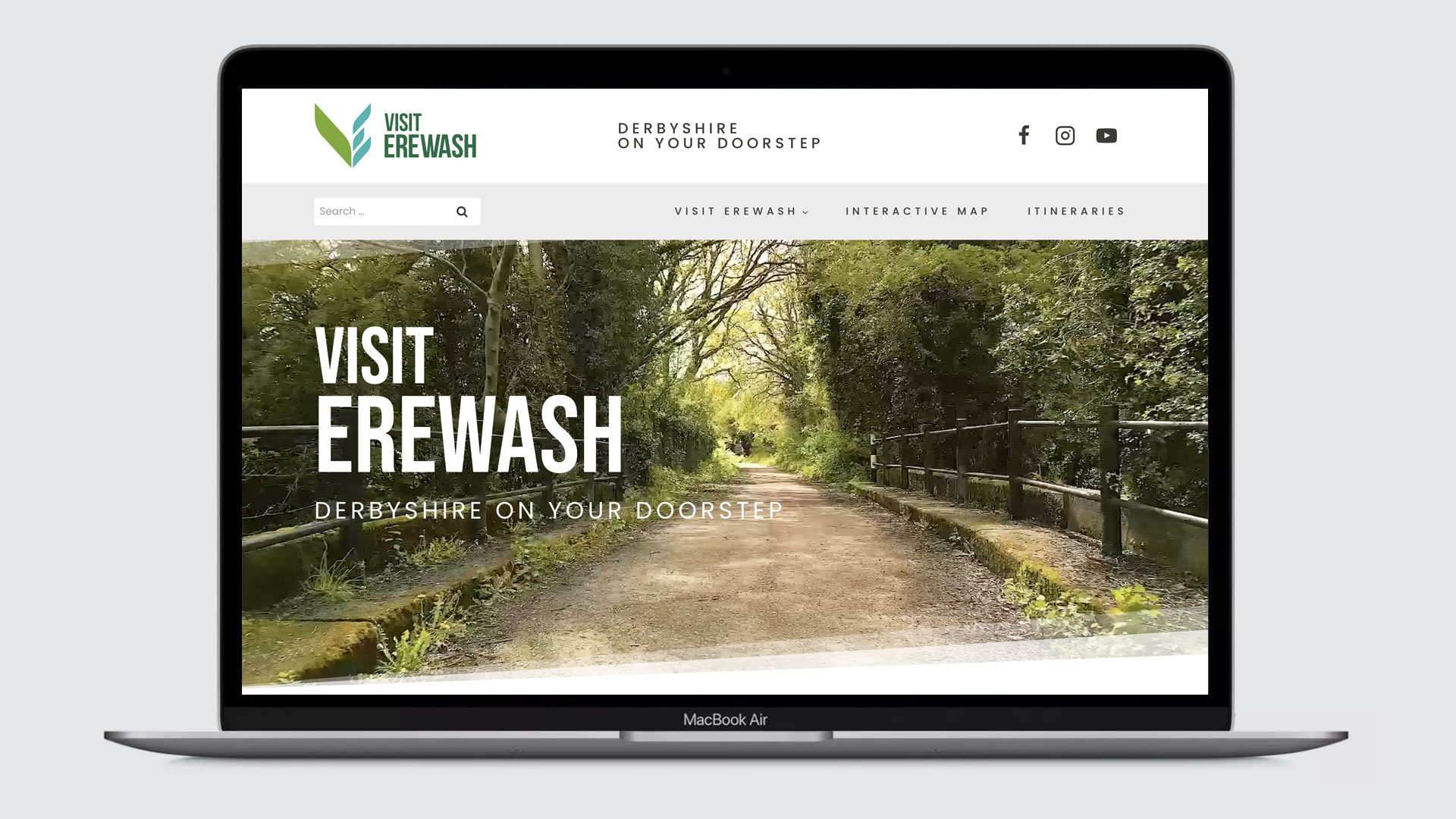 visit erewash brand website home page