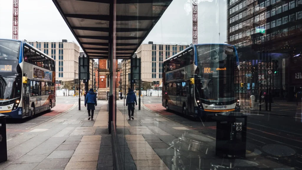 bus station in manchester