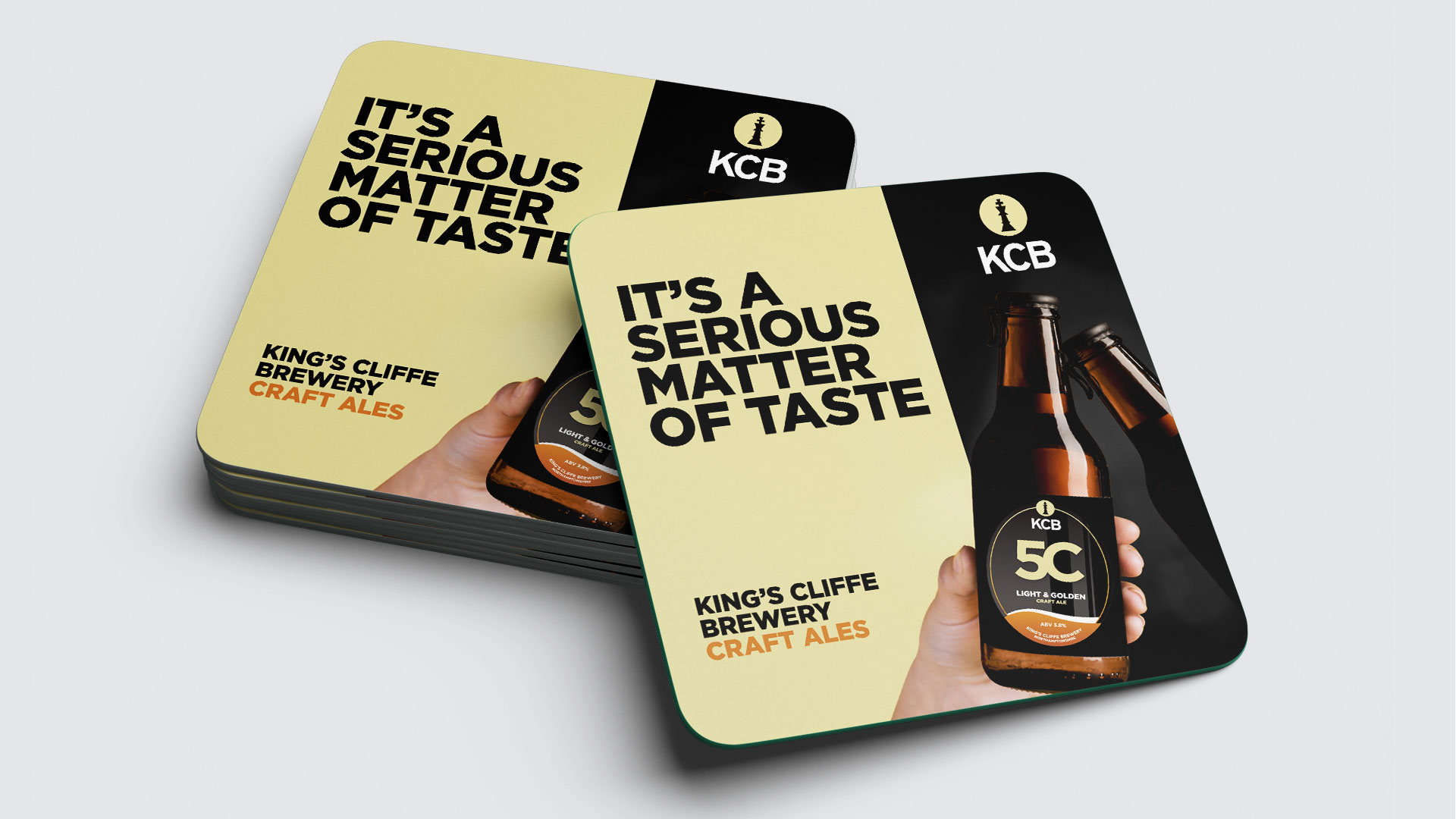 KCB Beer Mats