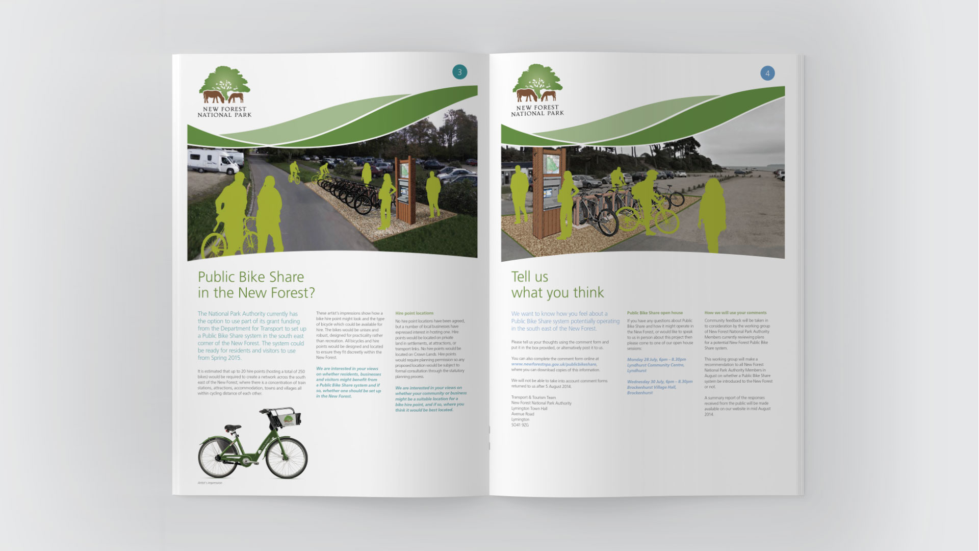 New Forest National Park brochure