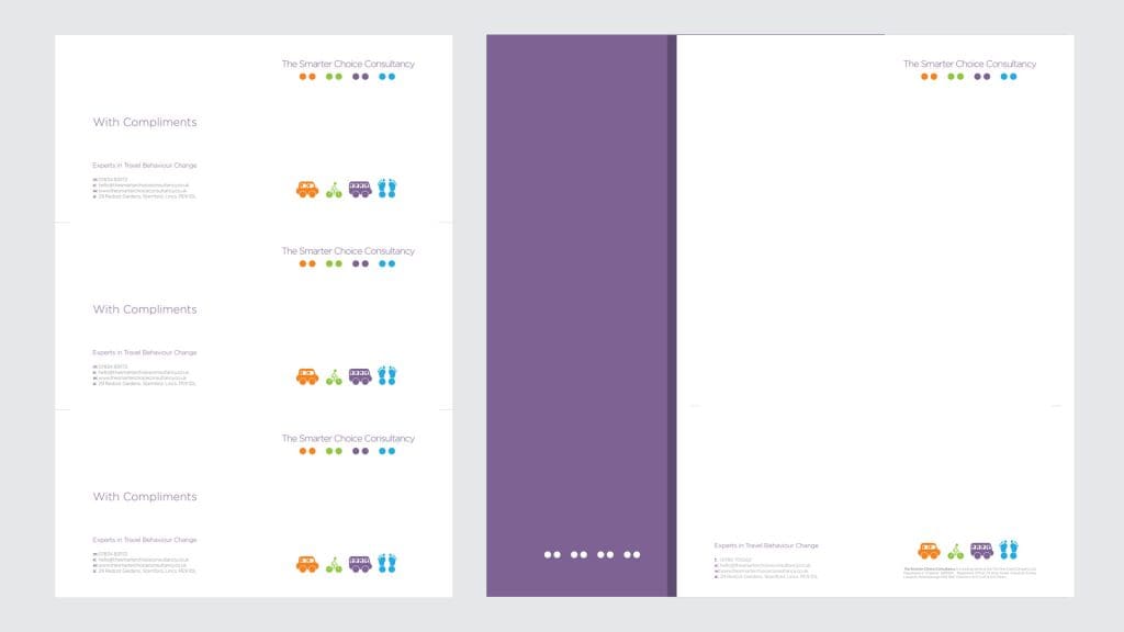 the smarter choice consultancy stationery design
