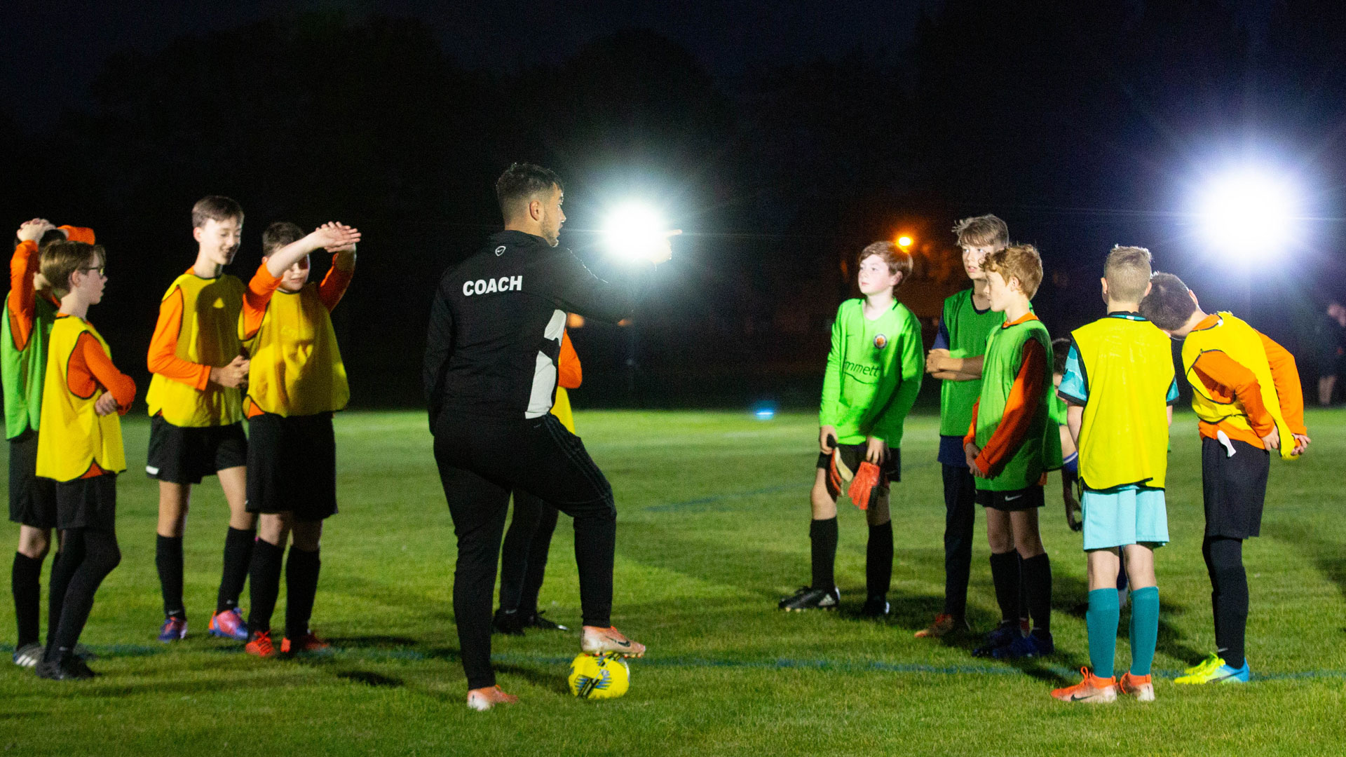 Coaching at Thurlby Tigers