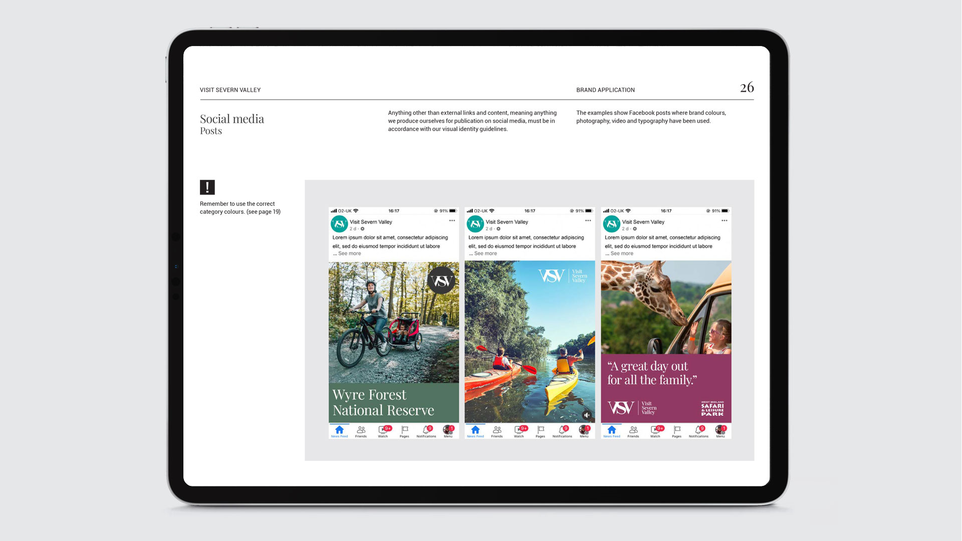 Visit Severn Valley Brand manual